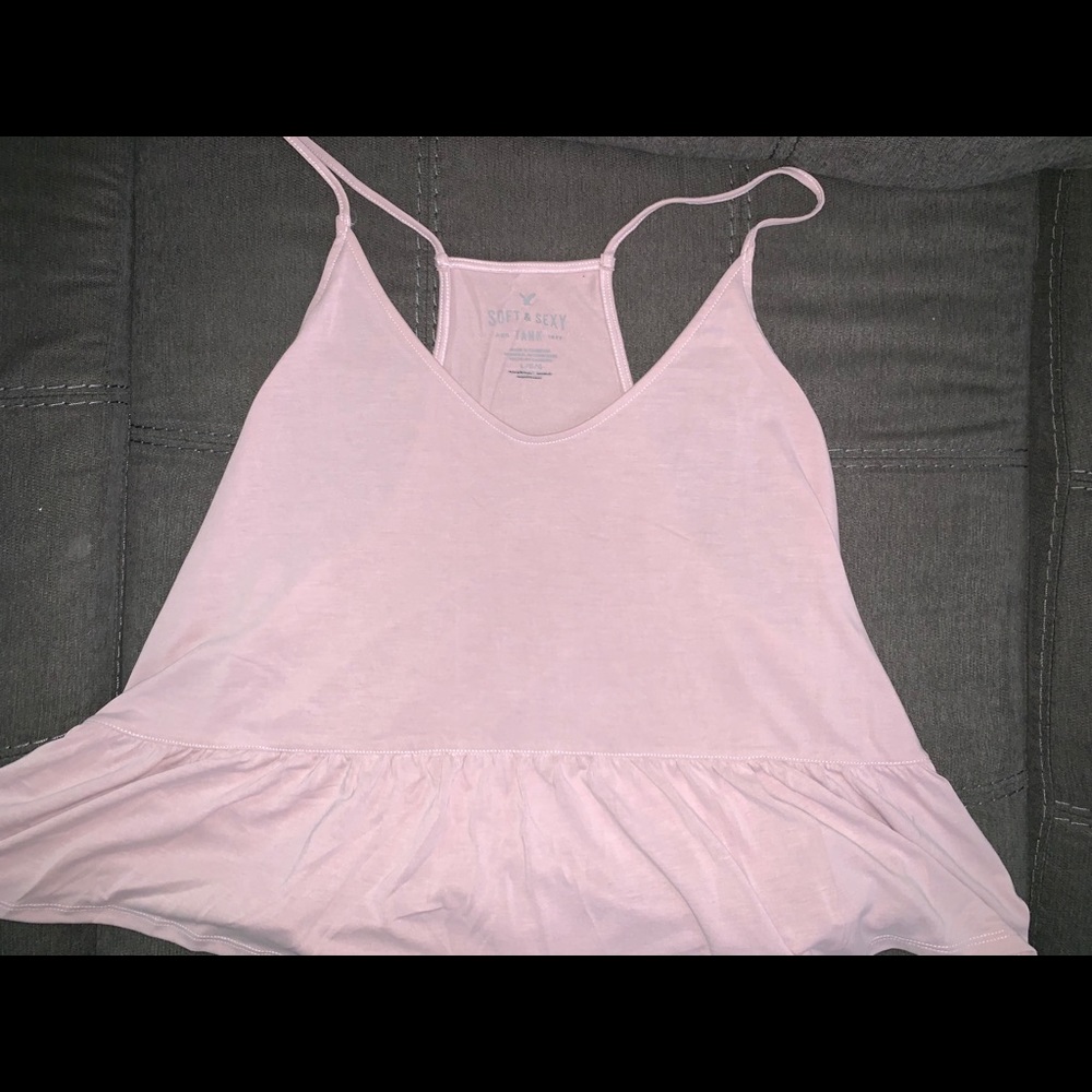 light pink aeropostale tank top